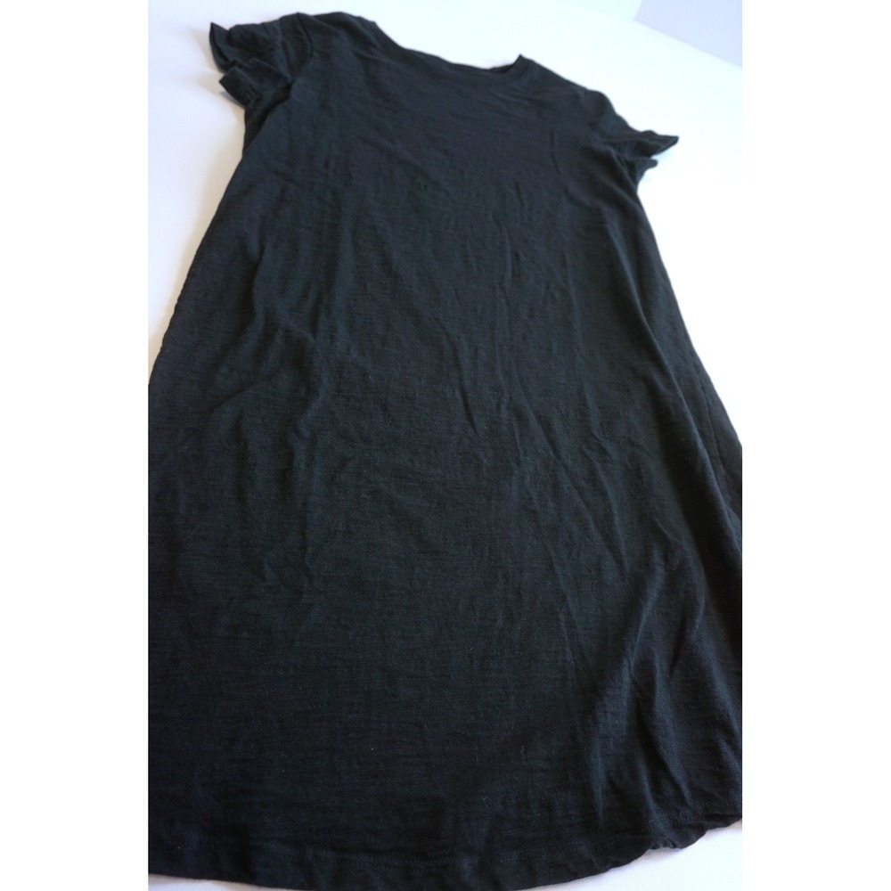 Universal Thread Black Cotton Short Sleeve T-Shirt Dress Small - Picture 3 of 9